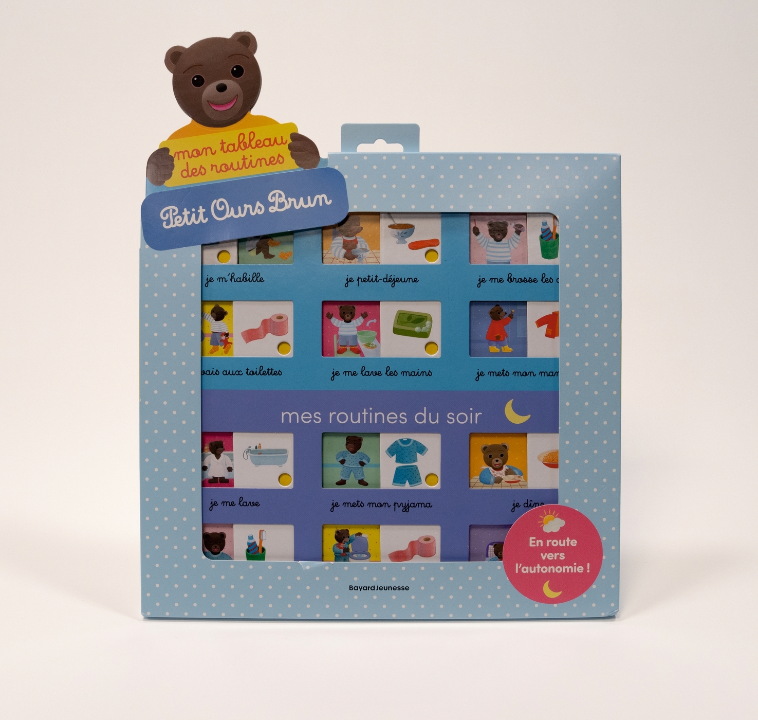 PETIT OURS BRUN - MON TABLEAU DES ROUTINES 2+