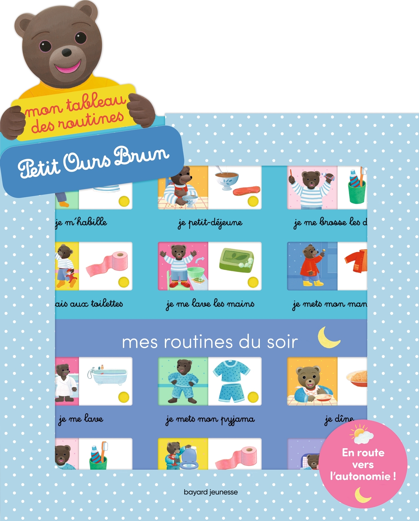 MON TABLEAU DES ROUTINES PETIT OURS BRUN