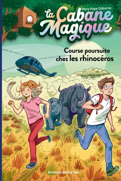 LA CABANE MAGIQUE T58 COURSE POURSUITE CHEZ LES RHINOCEROS
