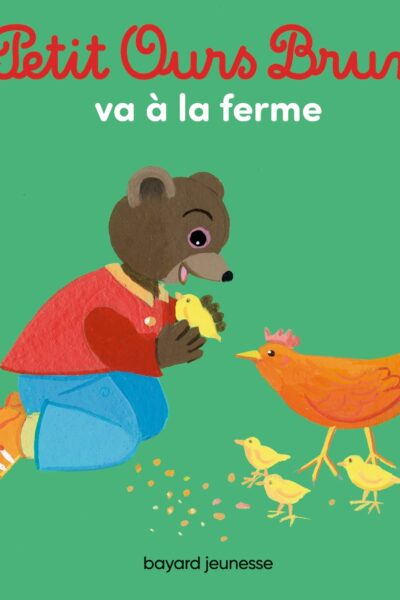 PETIT OURS BRUN A LA FERME