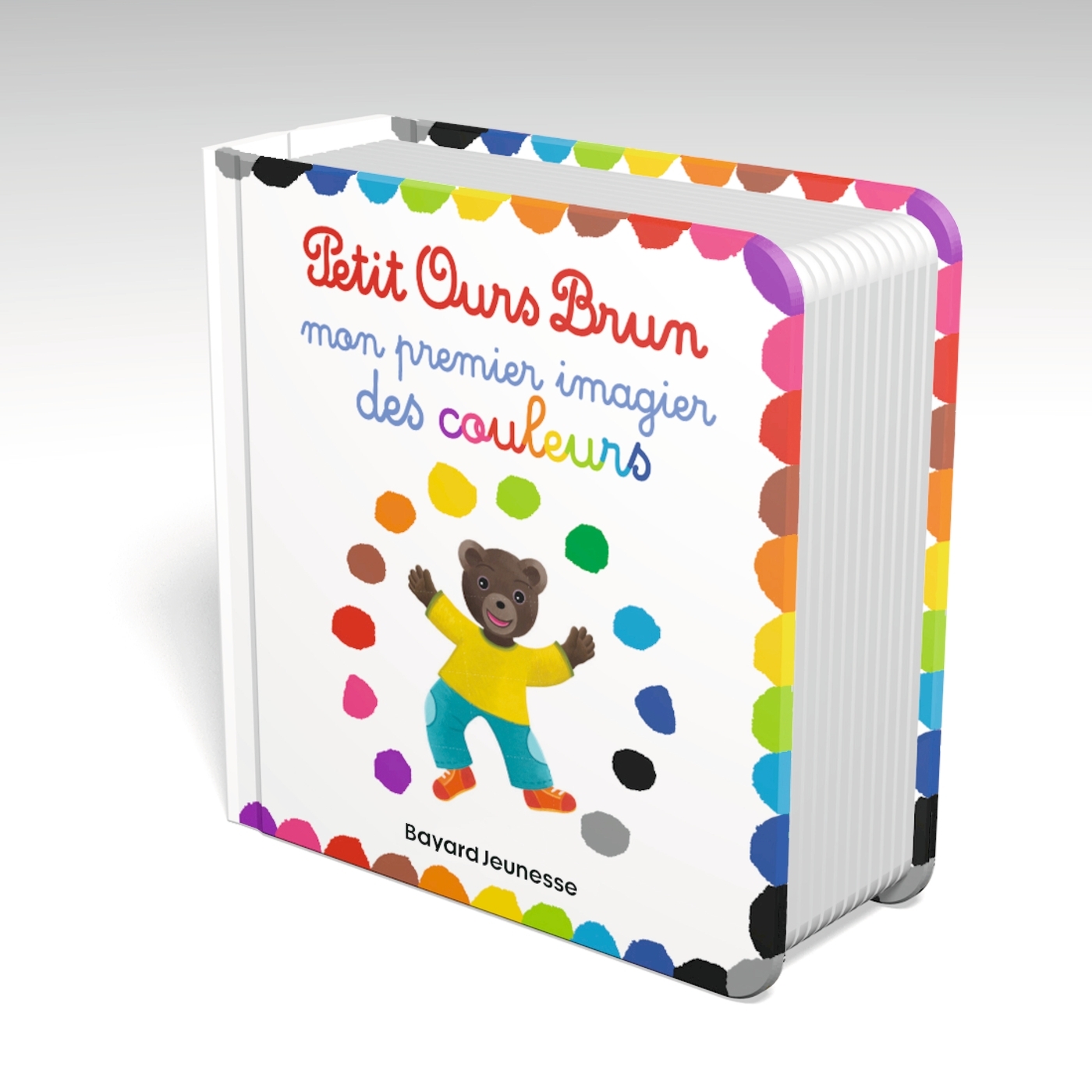 PETIT OURS BRUN - MON PREMIER IMAGIER DES COULEURS 1+