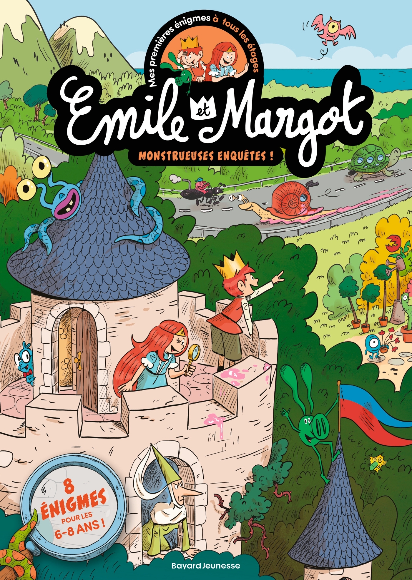 MES PREMIERES ENIGMES ÉMILE ET MARGOT - MONSTRUEUSES ENQUÊTES !