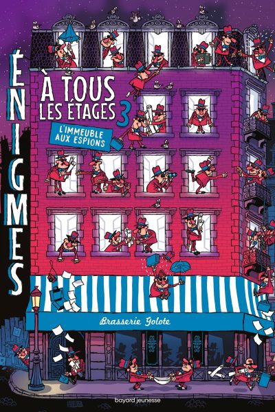NE ENIGMES A TOUS LES ETAGES T03 L'IMMEUBLE AUX ESPIONS