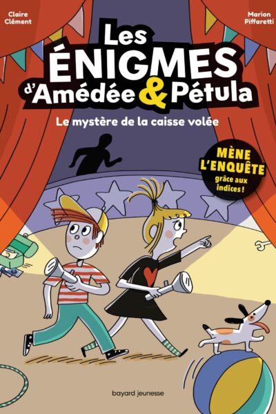 LES ENIGMES D'AMEDEE ET PETULA, TOME 01 - LE MYSTERE DE LA CAISSE VOLEE