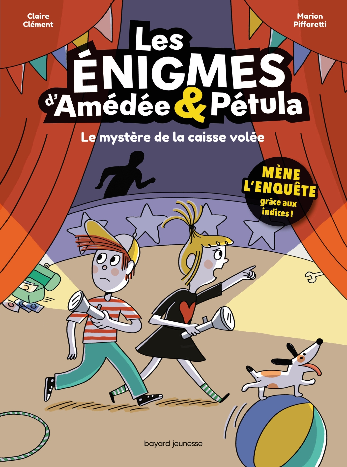 LES ENIGMES D'AMEDEE ET PETULA, TOME 01 - LE MYSTERE DE LA CAISSE VOLEE