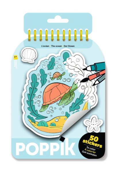 CARNET DE STICKERS - OCEAN