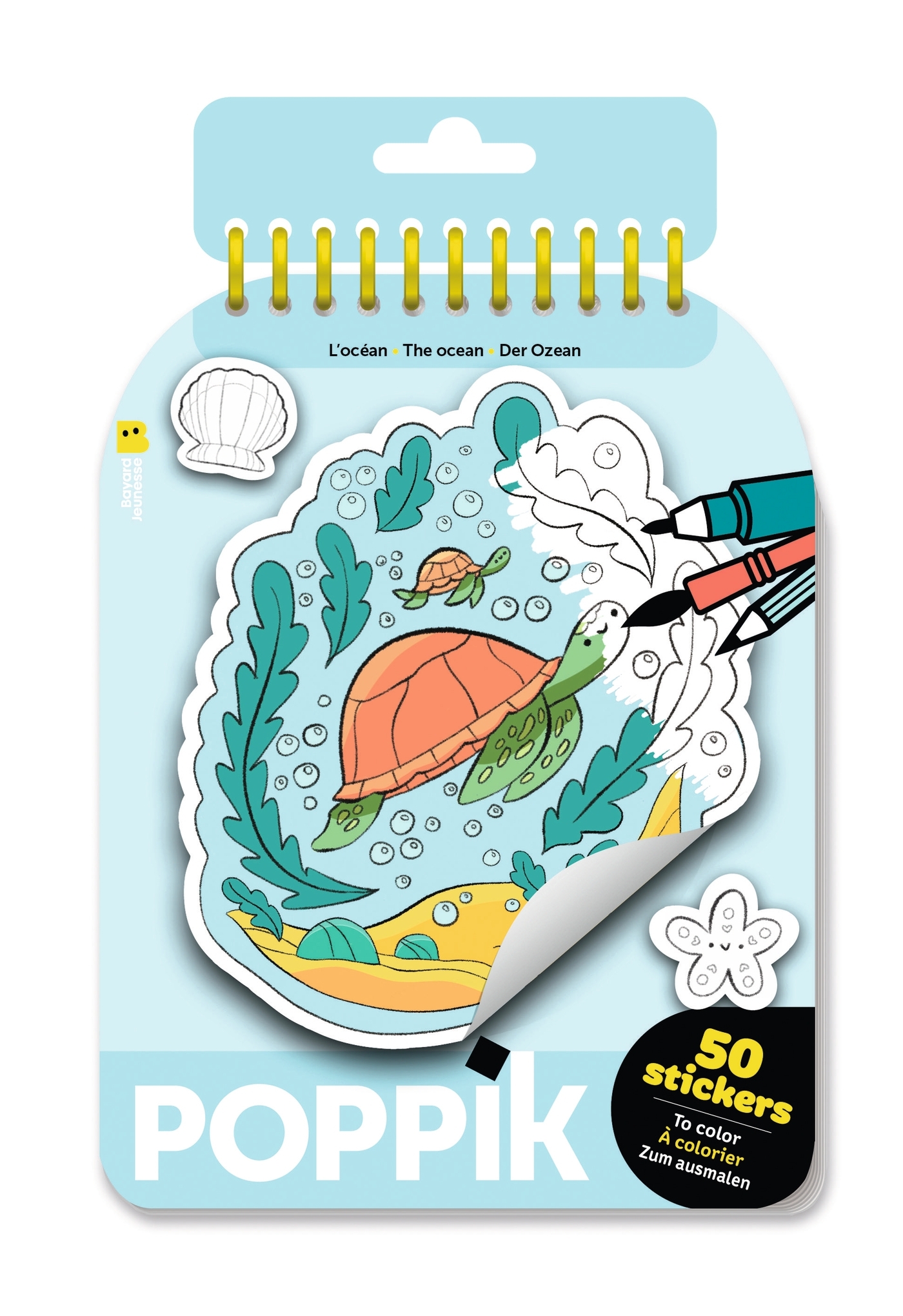 CARNET DE STICKERS - OCEAN