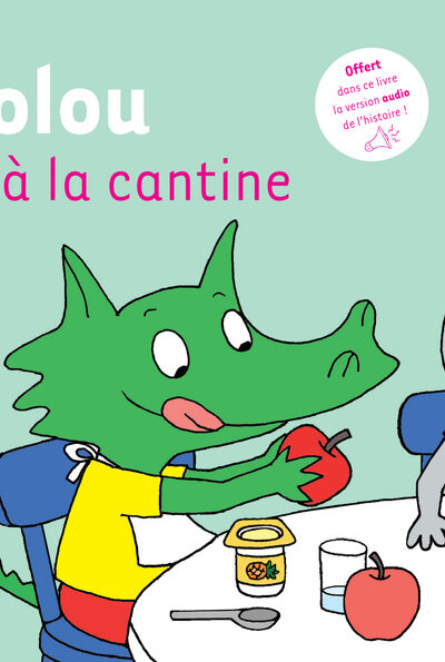 CROCOLOU MANGE A LA CANTINE