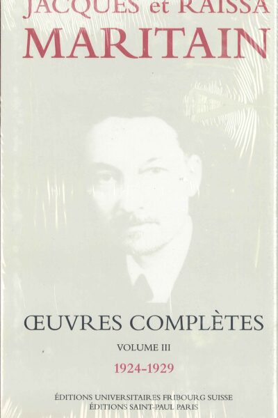OEUVRES COMPLETES TOME III