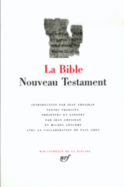 NOUVEAU TESTAMENT T1