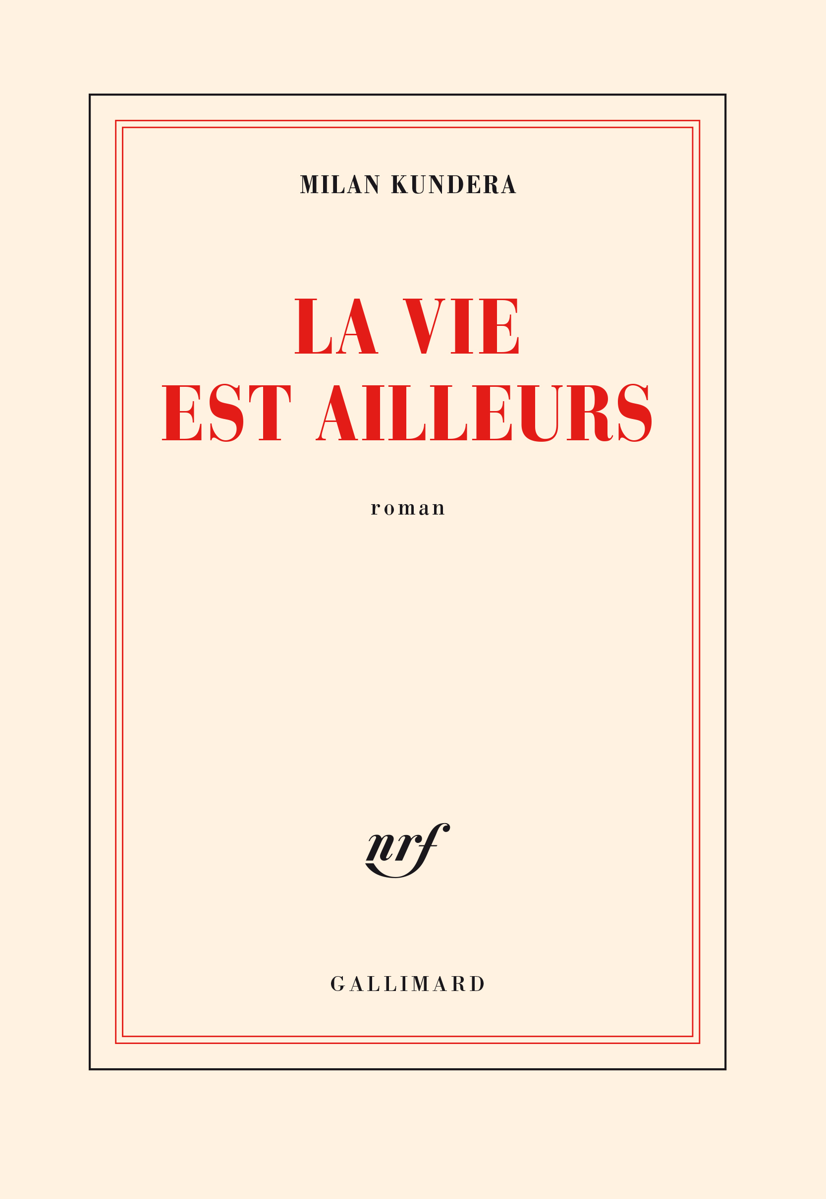 LA VIE EST AILLEURS