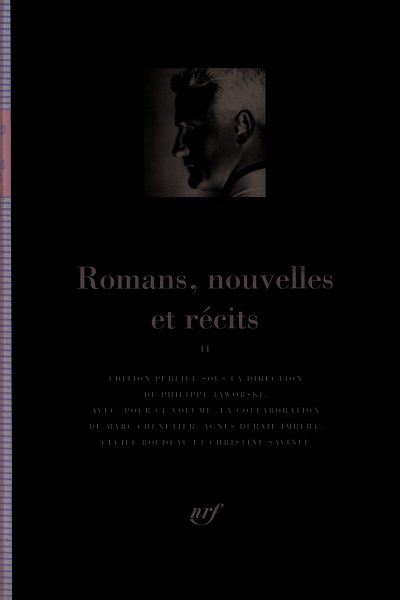 ROMANS NOUVELLES ET RECITS T2 PLEIADE