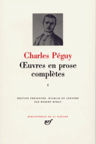 OEUVRES EN PROSE COMPLETES T.1