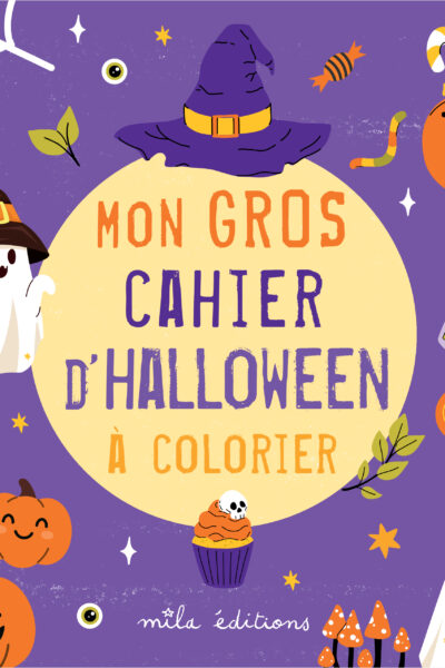 MON GROS CAHIER D'HALLOWEEN A COLORIER
