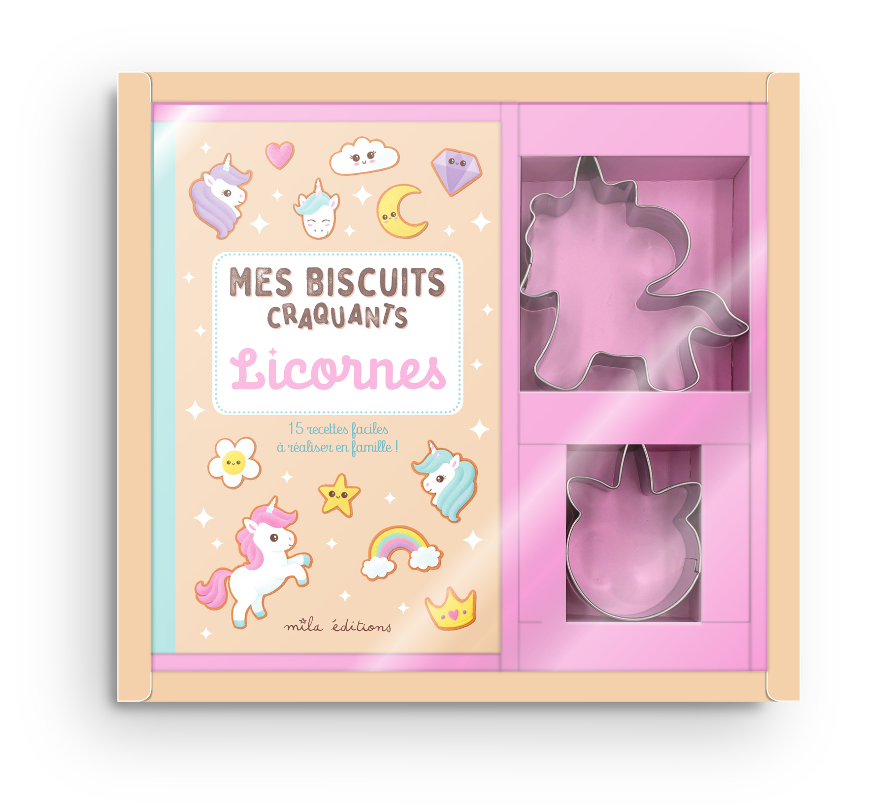 COFFRET - MES BISCUITS CRAQUANTS LICORNES