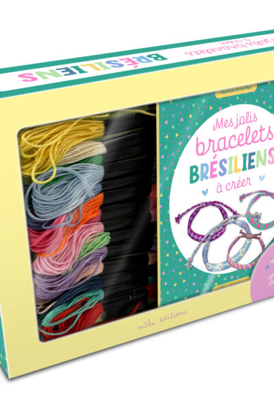 COFFRET - MES JOLIS BRACELETS BRESILIENS A CREER