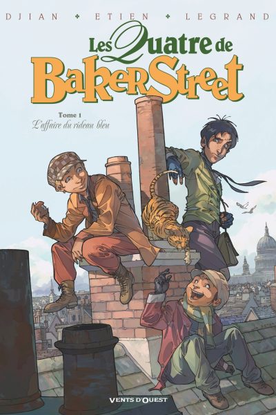 LES QUATRE DE BAKER STREET T01 L'AFFAIRE DU RIDEAU BLEU