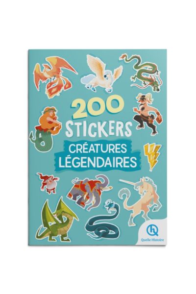 200 STICKERS - CREATURES LEGENDAIRES