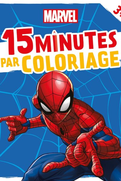 MARVEL - 15 MINUTES PAR COLORIAGE 3+