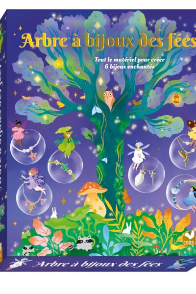 ARBRE A BIJOUX DES FEES - COFFRET AVEC ACCESSOIRES