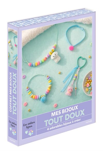 MES BIJOUX TOUT DOUX - COFFRET AVEC ACCESSOIRES