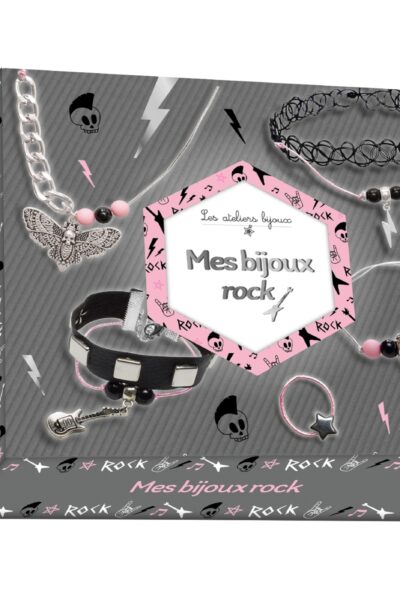MES BIJOUX ROCK - COFFRET AVEC ACCESSOIRES