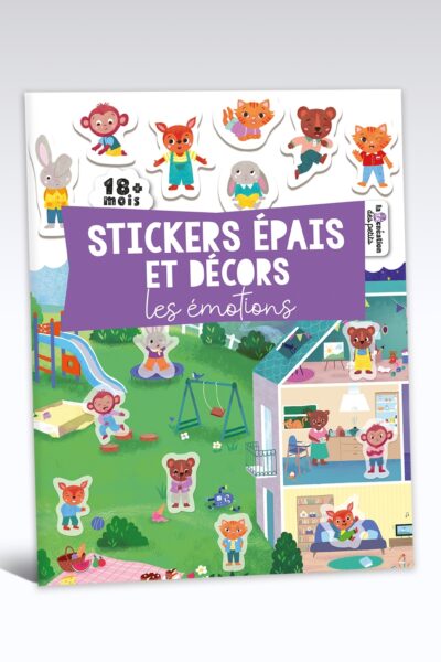 STICKERS EPAIS ET DECORS - LES EMOTIONS