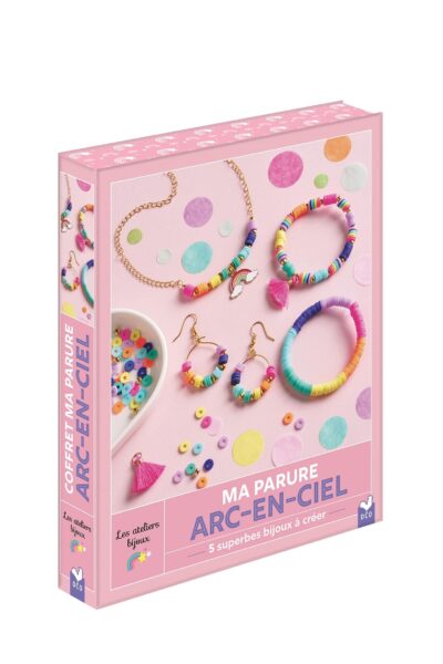 MA PARURE ARC-EN-CIEL - 5 COFFRET AVEC ACCESSOIRES