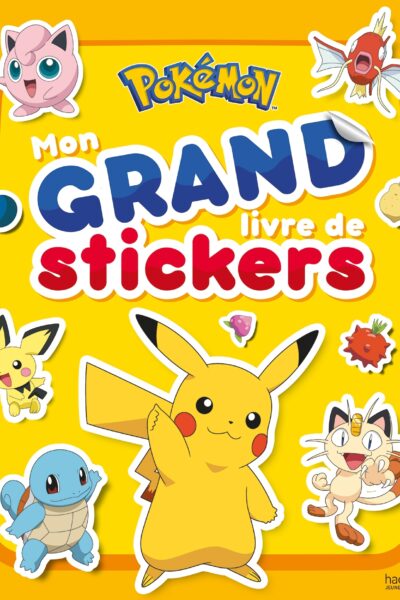POKEMON - MON GRAND LIVRE DE STICKERS