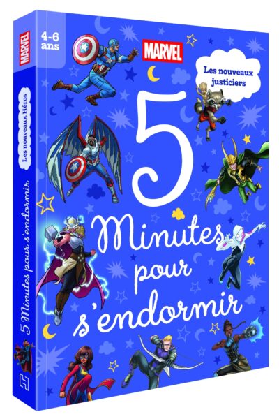 MARVEL - 5 MINUTES POUR S'ENDORMIR - LES NOUVEAUX HEROS