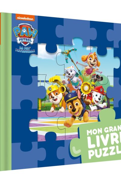 LA PAT' PATROUILLE - MON GRAND LIVRE PUZZLE (ED. 2024)