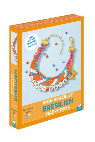 MON BRACELET BRESILIEN HAPPY DAYS - COFFRET AVEC ACCESSOIRES
