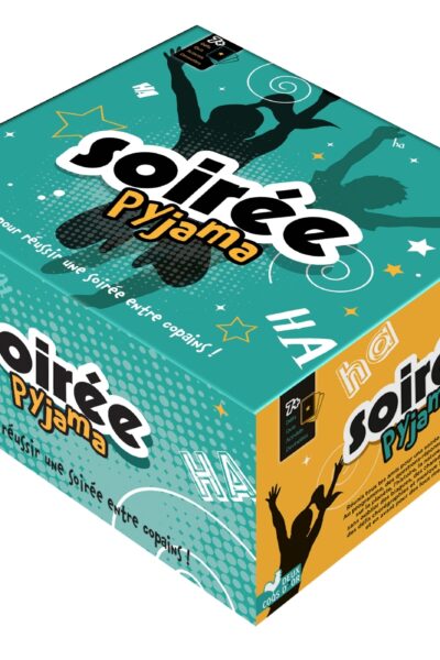 SOIREE PYJAMA - BOÎTE AVEC LIVRE ET CARTES 7+