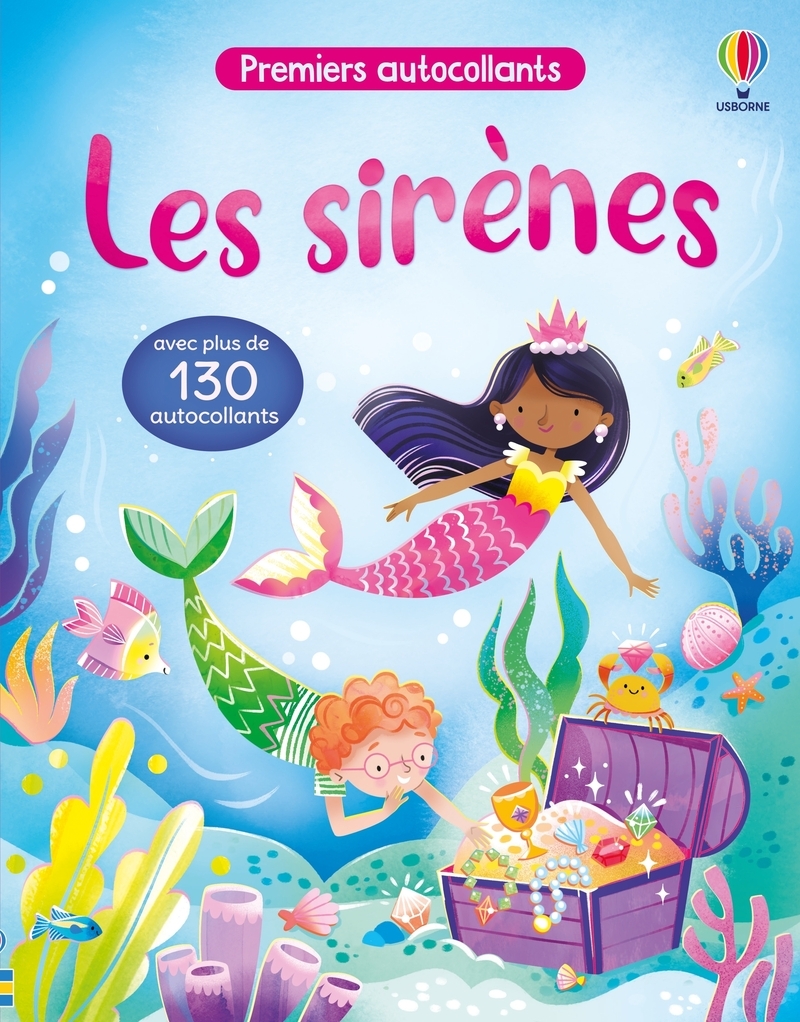LES SIRENES - PREMIERS AUTOCOLLANTS 3+
