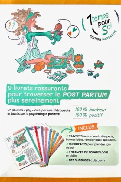 1 TEMPS POUR SOI - MATERNITE LE COFFRET QUI APPRIVOISE LE POST PARTUM