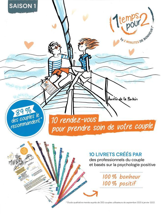 1 TEMPS POUR 2 - 10 RENDEZ-VOUS POUR PRENDRE SOIN DE VOTRE COUPLE - EDITION ILLUSTREE