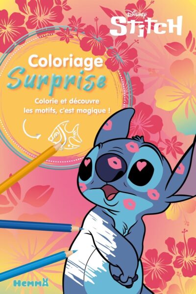 DISNEY STITCH - COLORIAGE SURPRISE