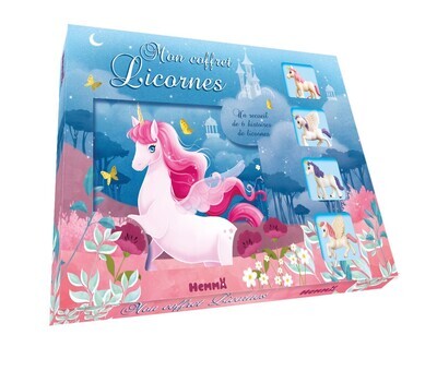 MON COFFRET LICORNES - UN RECUEIL DE 6 HISTOIRES DE LICORNES