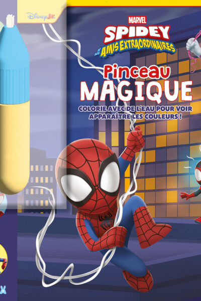 MARVEL SPIDEY ET SES AMIS EXTRAORDINAIRES - PINCEAU MAGIQUE (SPIDEY TOILE)