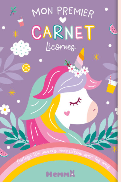 MON PREMIER CARNET LICORNES