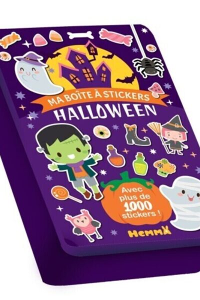 MA BOITE A STICKERS - HALLOWEEN - AVEC PLUS DE 1000 STICKERS !
