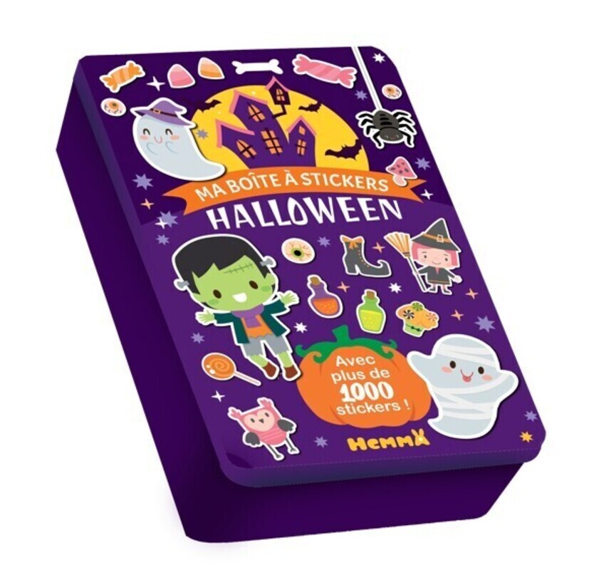 MA BOITE A STICKERS - HALLOWEEN - AVEC PLUS DE 1000 STICKERS !