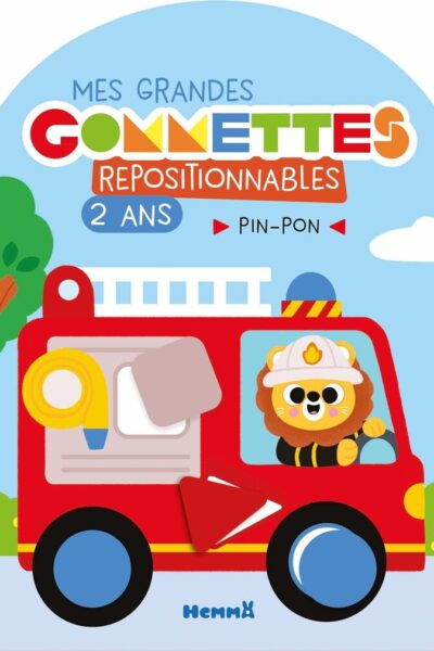 MES GRANDES GOMMETTES REPOSITIONNABLES - PIN-PON 2+
