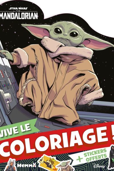 DISNEY STAR WARS - VIVE LE COLORIAGE ! (LE MANDALORIEN)