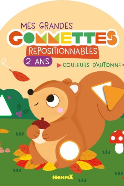 MES GRANDES GOMMETTES REPOSITIONNABLES - COULEURS D'AUTOMNE 2+