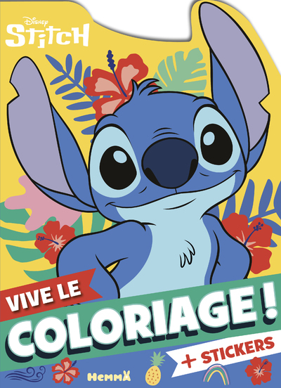 STITCH - VIVE LE COLORIAGE !