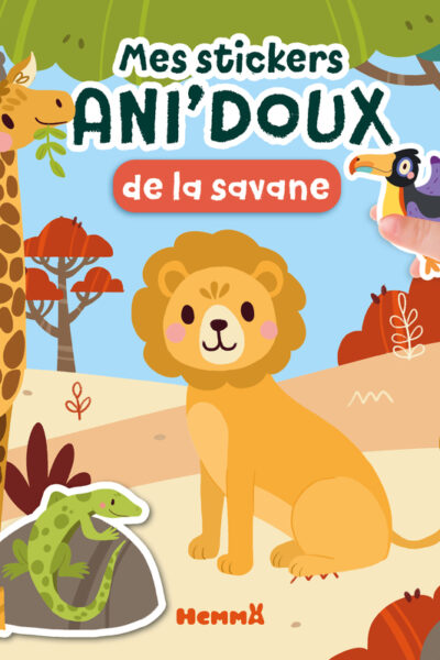 MES STICKERS ANI'DOUX - LES ANI'DOUX DE LA SAVANE