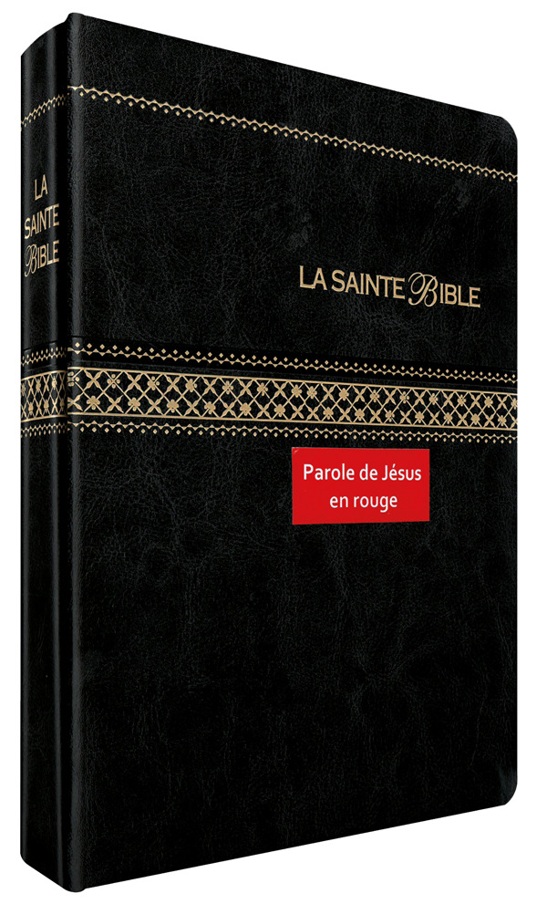 SEGOND 1910 NOIRE ONGLETS, PAROLES DE JESUS EN ROUGE