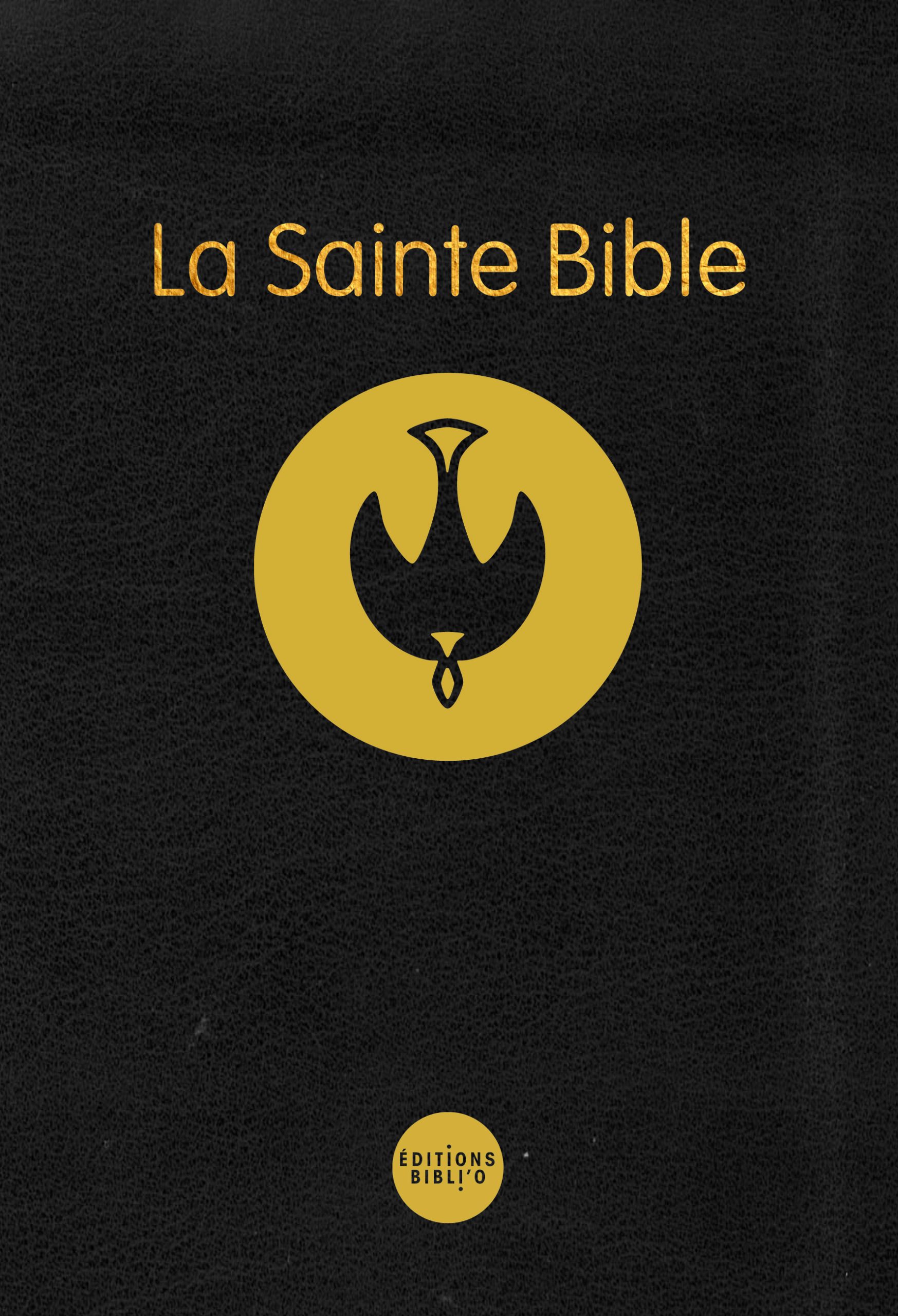 BIBLE COLOMBE NOTES INTEGRALE SEMI-RIGIDE NOIR