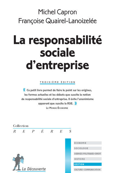 LA RESPONSABILITE SOCIALE D'ENTREPRISE 3 EDITION